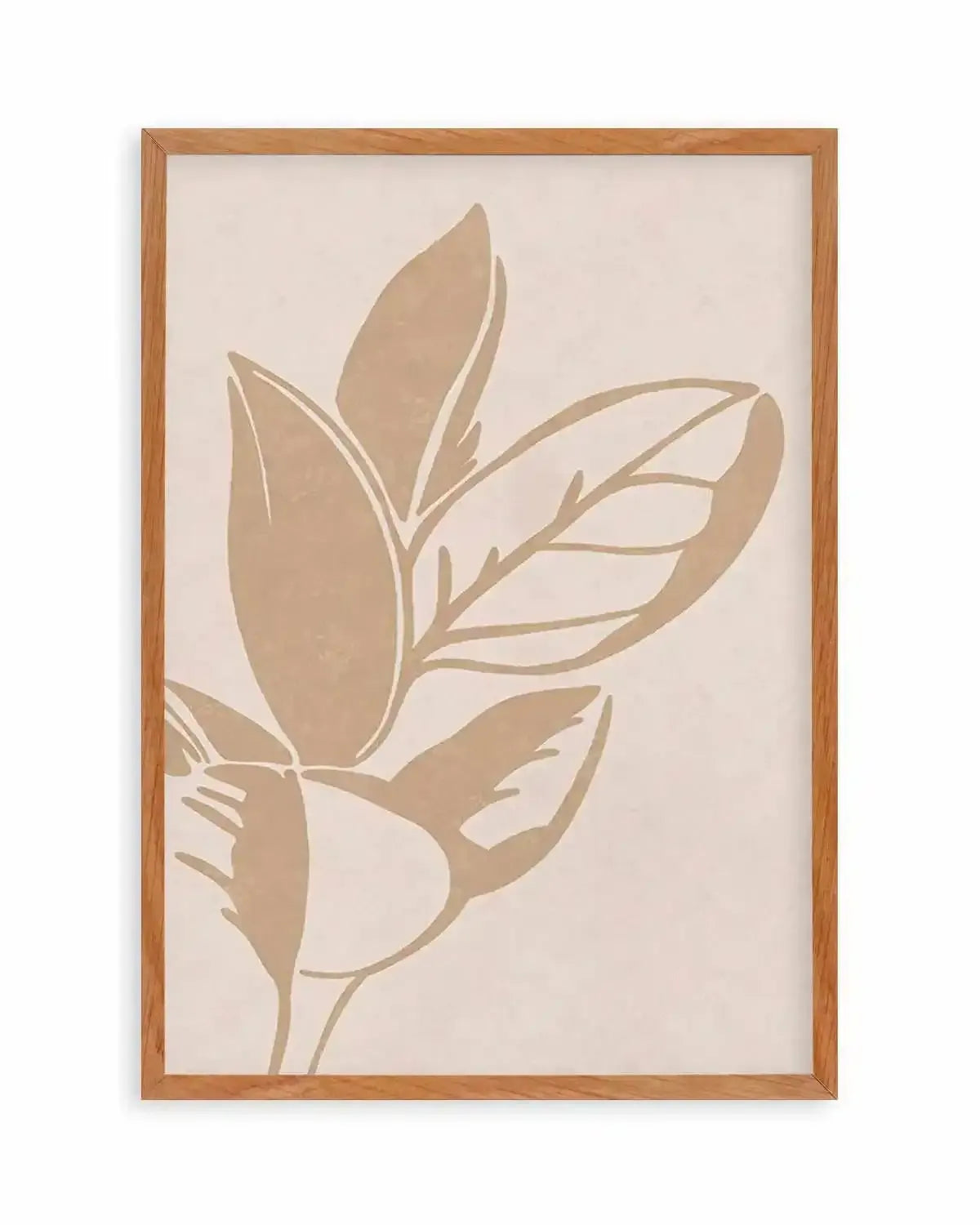 Tropic Palm in Beige Art Print from Olive et Oriel where you can shop wallpaper and artworks online