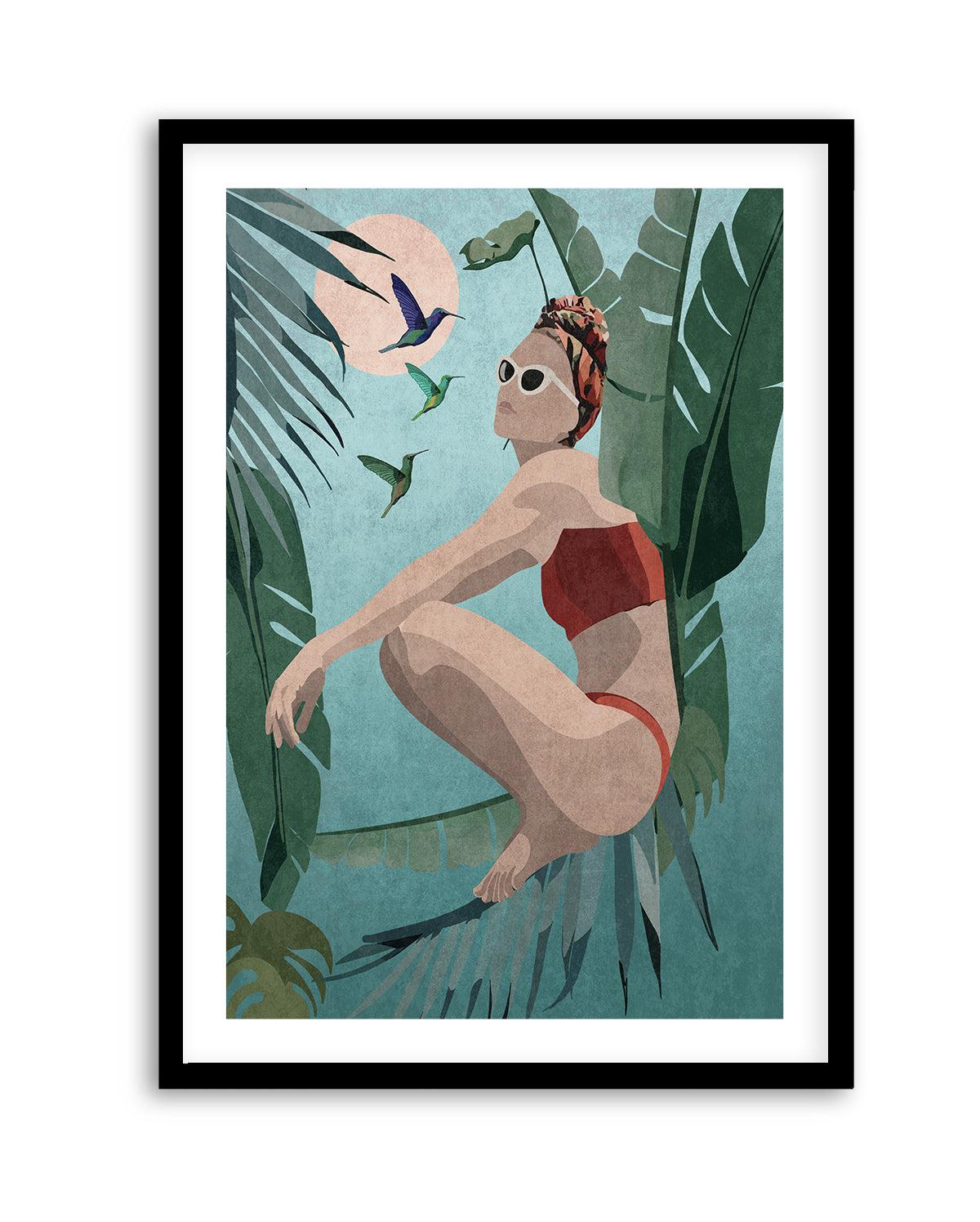 Tropical Blue By Emel Tunabylu | Art Print