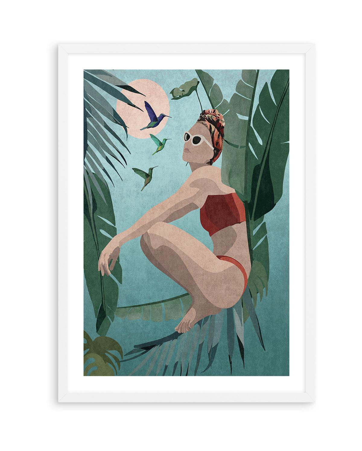 Tropical Blue By Emel Tunabylu | Art Print