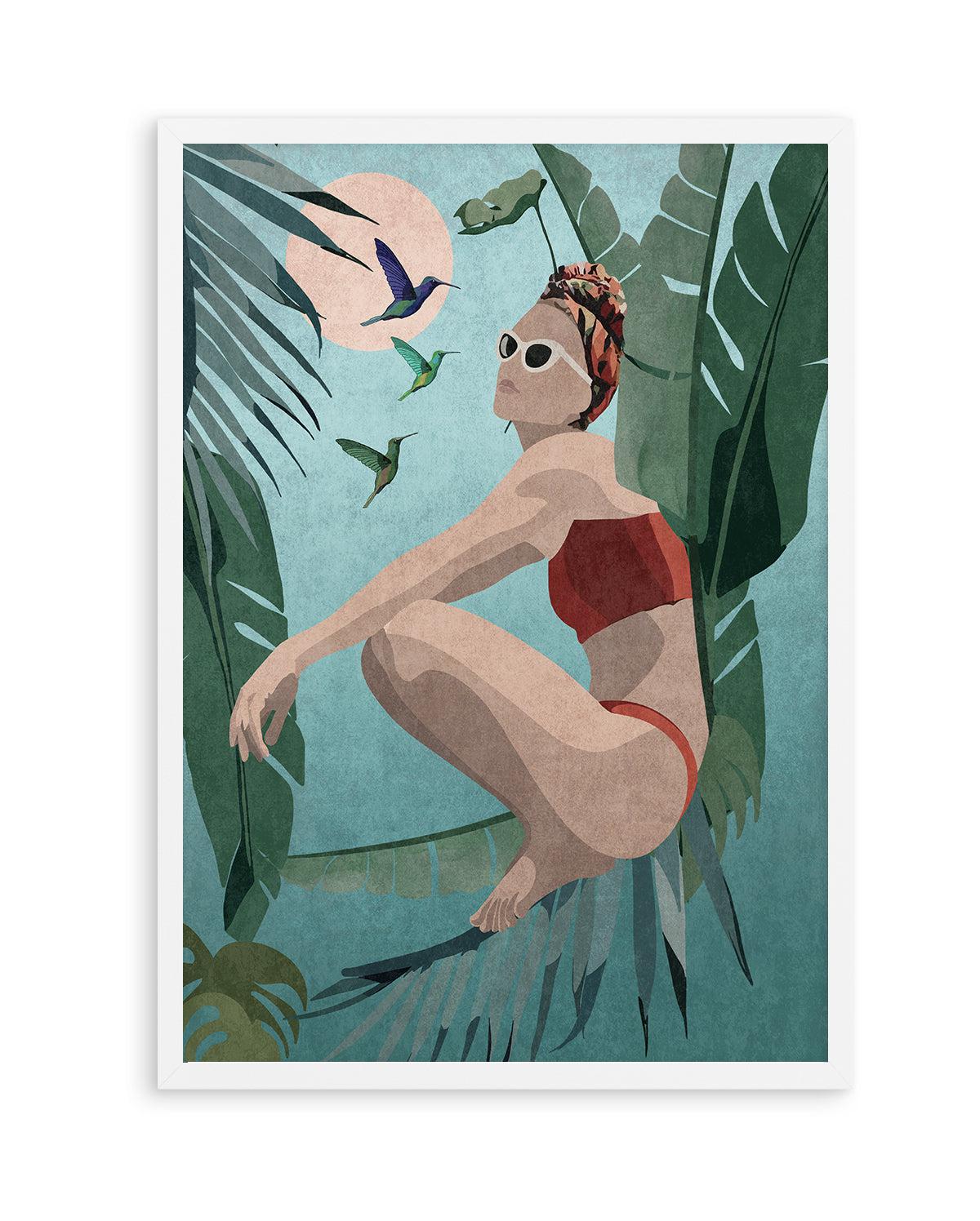 Tropical Blue By Emel Tunabylu | Art Print