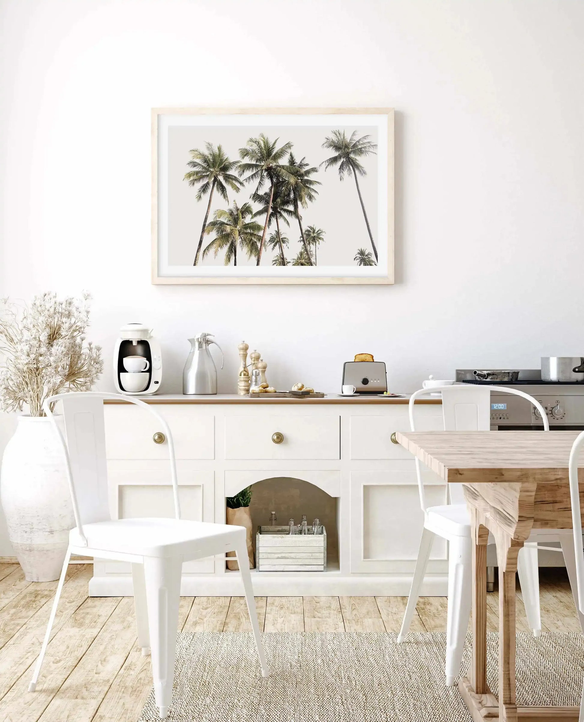 Tropical Palm Trees LS Art Print-PRINT-Olive et Oriel-Olive et Oriel-Buy-Australian-Art-Prints-Online-with-Olive-et-Oriel-Your-Artwork-Specialists-Austrailia-Decorate-With-Coastal-Photo-Wall-Art-Prints-From-Our-Beach-House-Artwork-Collection-Fine-Poster-and-Framed-Artwork