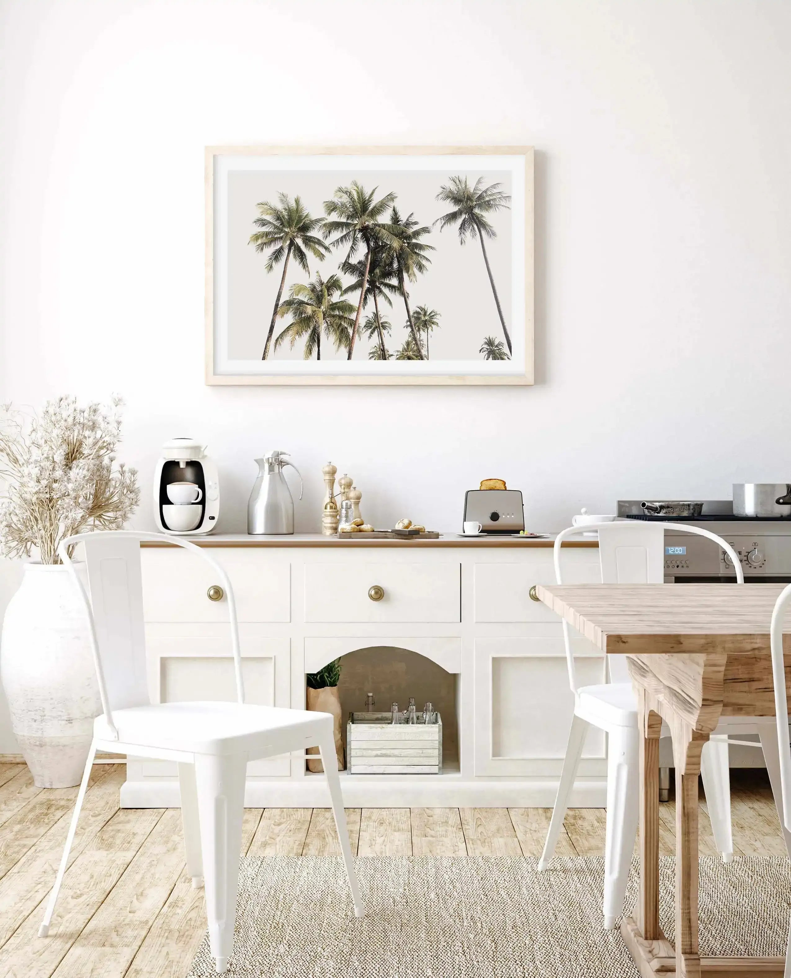 Tropical Palm Trees LS Art Print-PRINT-Olive et Oriel-Olive et Oriel-Buy-Australian-Art-Prints-Online-with-Olive-et-Oriel-Your-Artwork-Specialists-Austrailia-Decorate-With-Coastal-Photo-Wall-Art-Prints-From-Our-Beach-House-Artwork-Collection-Fine-Poster-and-Framed-Artwork