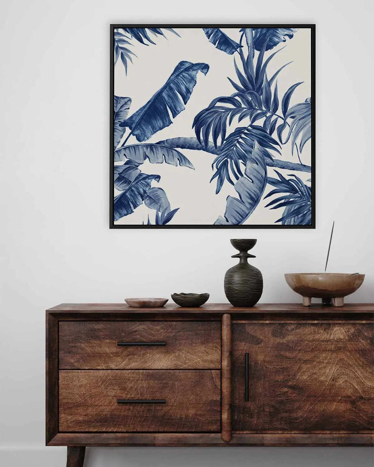 Tropical Paradiso II | Framed Canvas Art Print from Olive et Oriel where you can shop wallpaper and artworks online