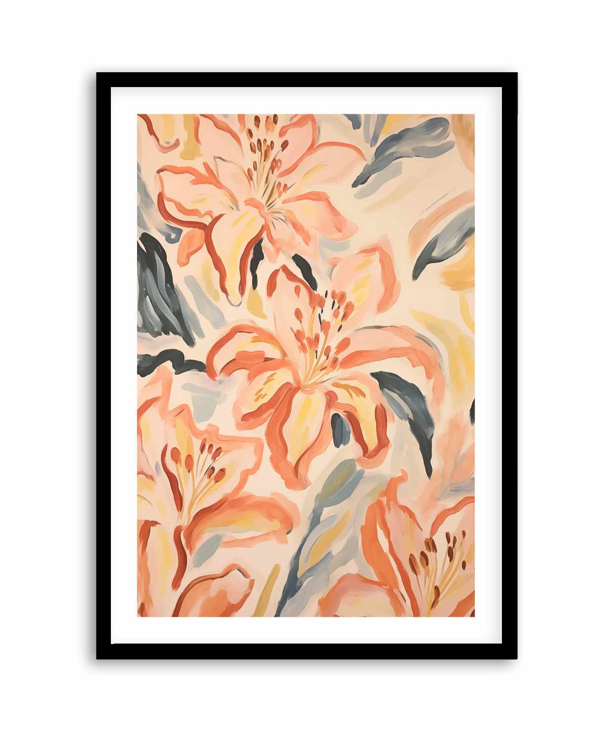 Tropical Tigerlilies I | Art Print