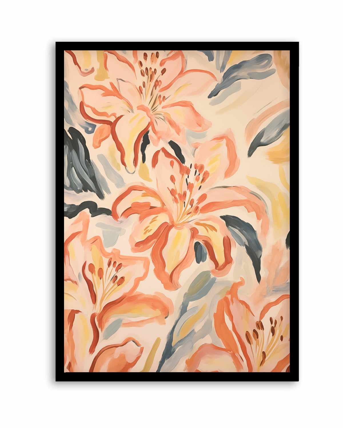 Tropical Tigerlilies I | Art Print