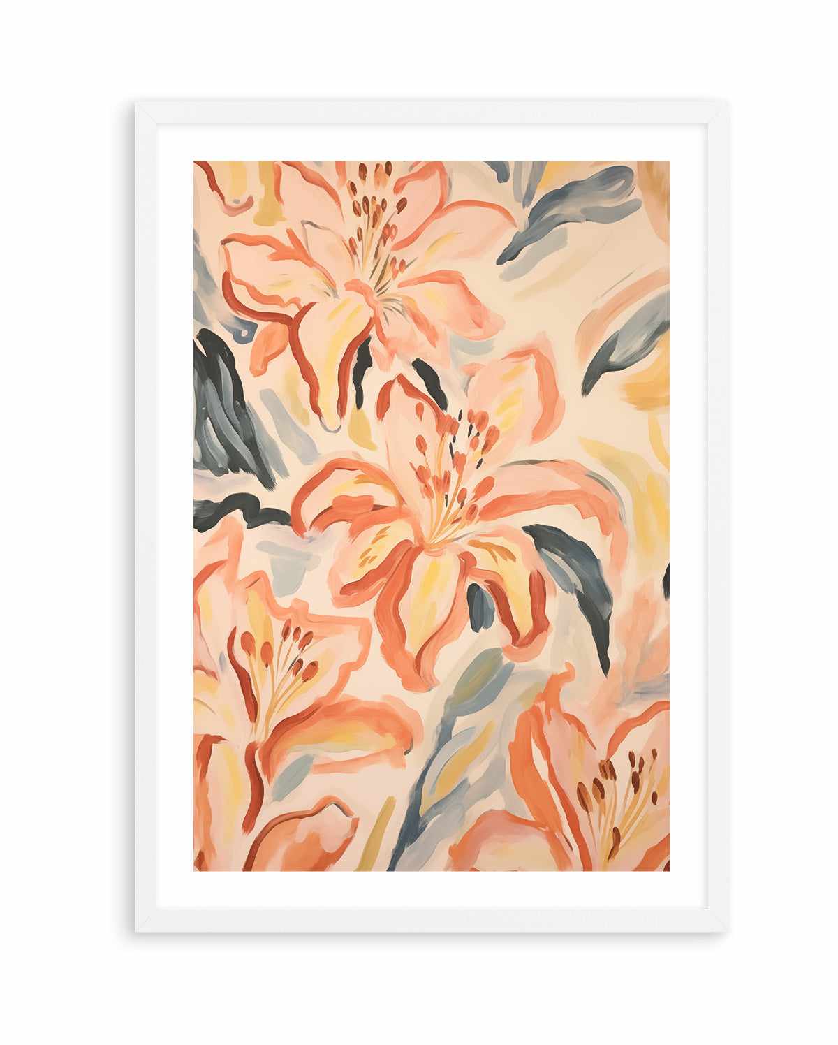 Tropical Tigerlilies I | Art Print