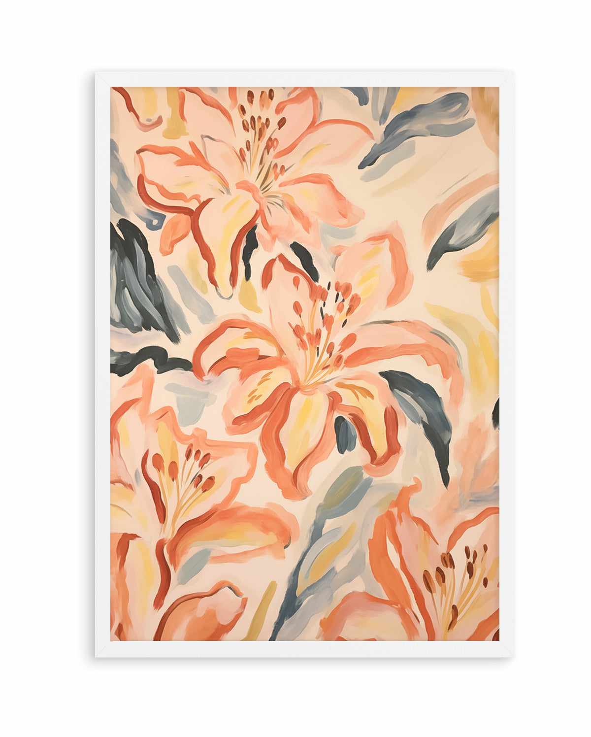 Tropical Tigerlilies I | Art Print