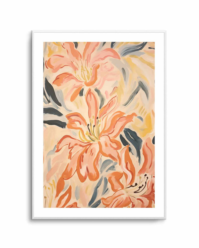 Tropical Tigerlilies II | Art Print from Olive et Oriel where you can shop wallpaper and artworks online