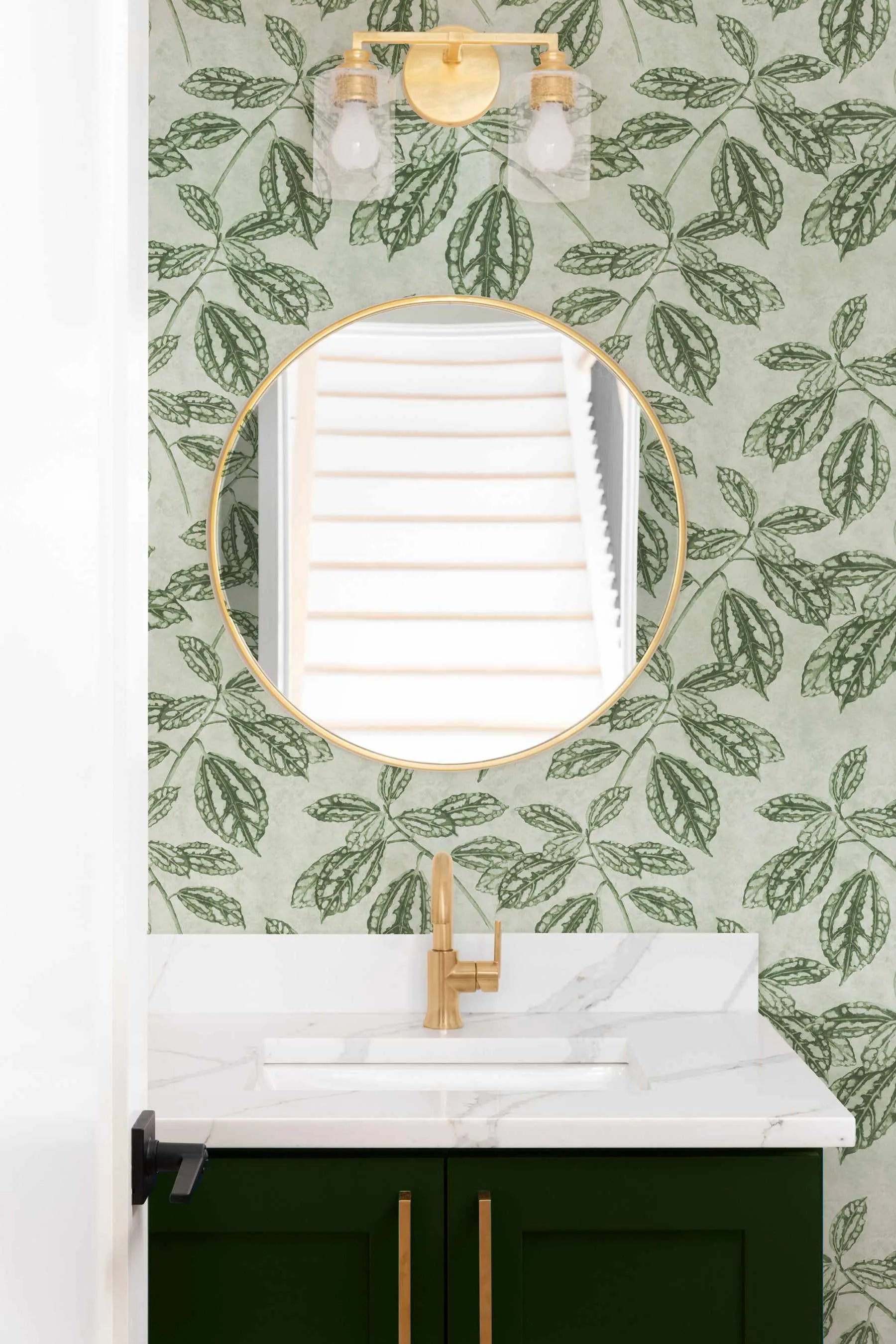 Tropical Vine Wallpaper from Olive et Oriel where you can shop wallpaper and artworks online