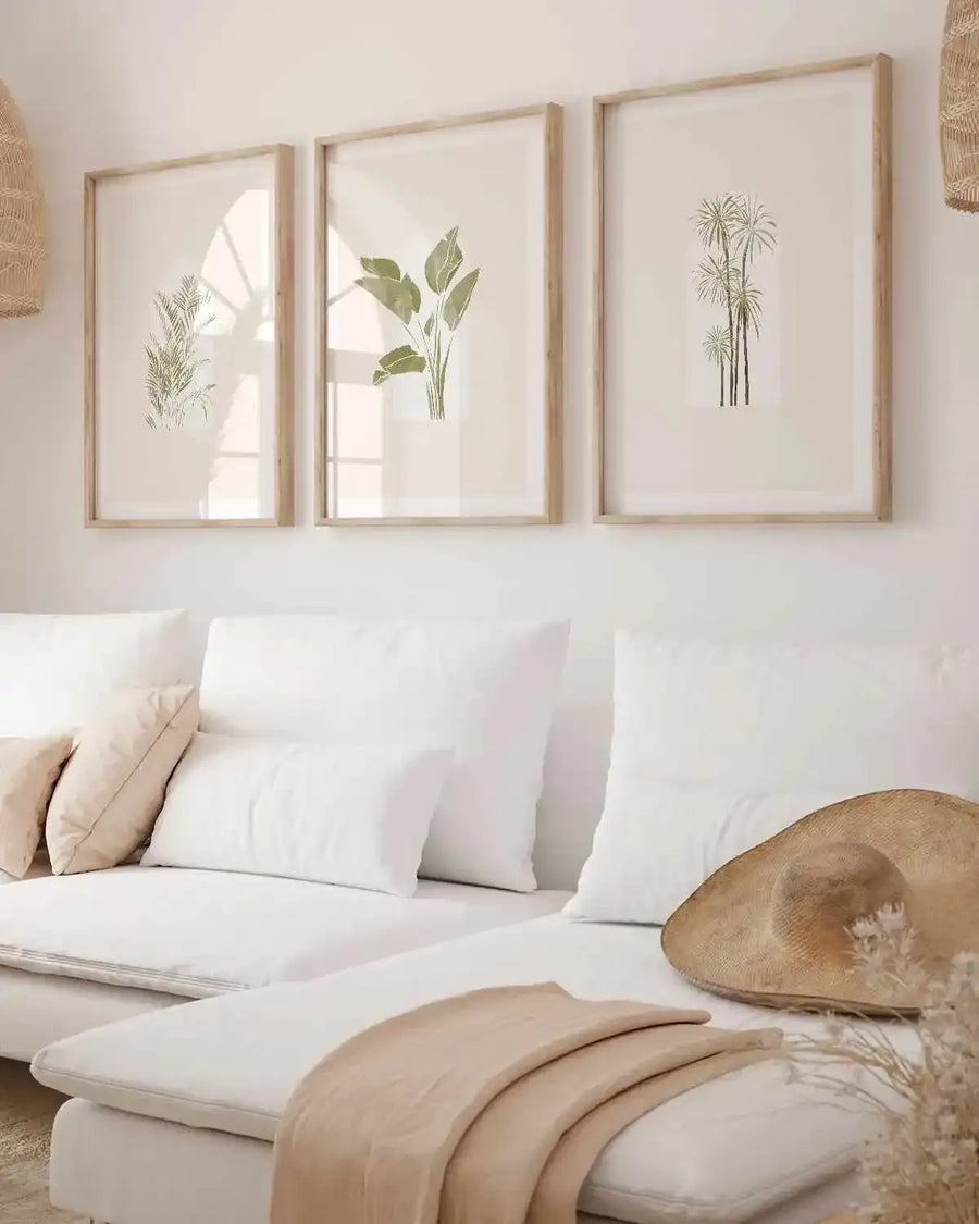 Tropical Window I by Yuyu Pont Art Print from Olive et Oriel where you can shop wallpaper and artworks online