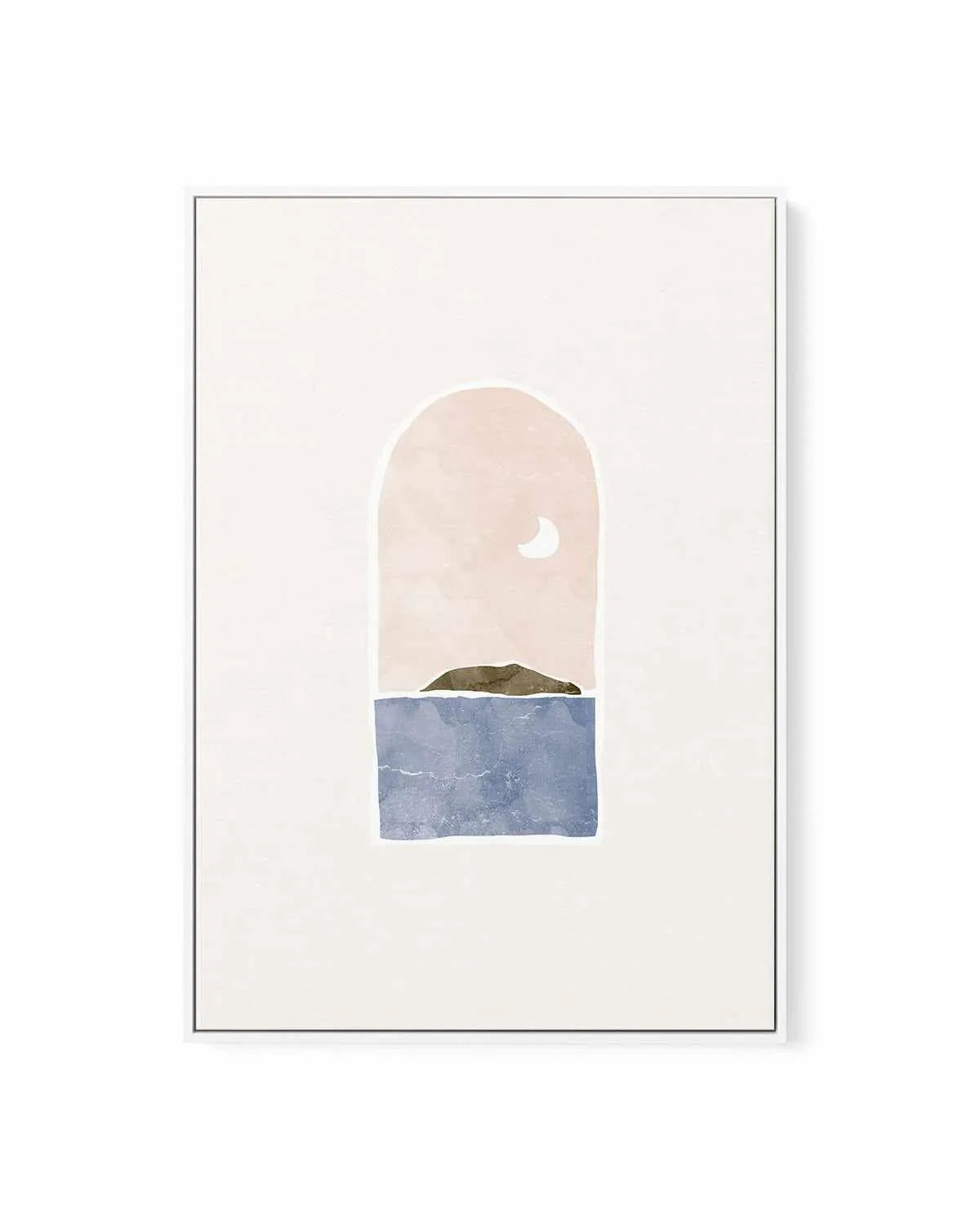 Tropical Window Landscape III by Yuyu Pont | Framed Canvas Art Print from Olive et Oriel where you can shop wallpaper and artworks online