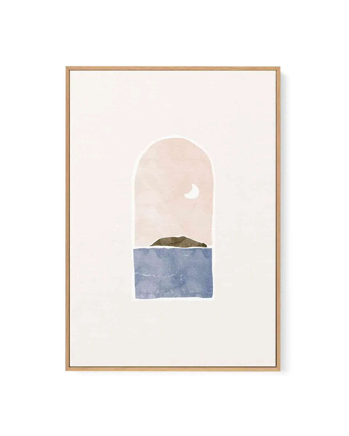 Tropical Window Landscape III by Yuyu Pont | Framed Canvas Art Print from Olive et Oriel where you can shop wallpaper and artworks online