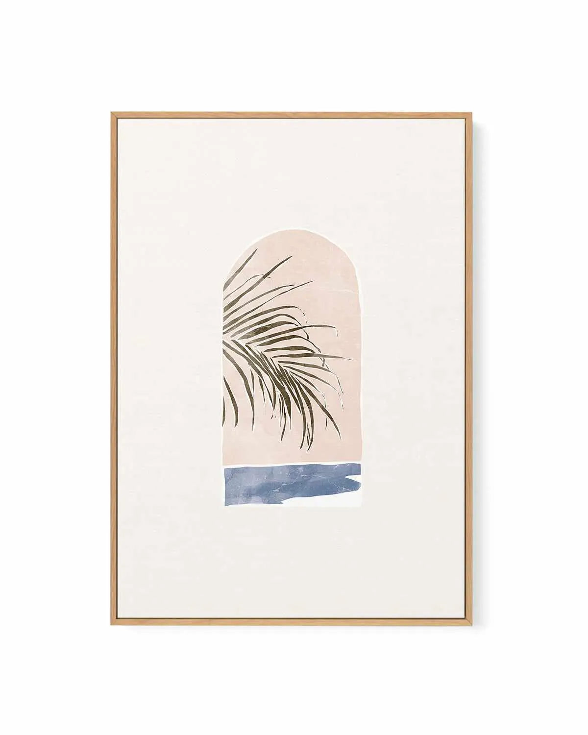 Tropical Window Landscape II by Yuyu Pont | Framed Canvas Art Print from Olive et Oriel where you can shop wallpaper and artworks online