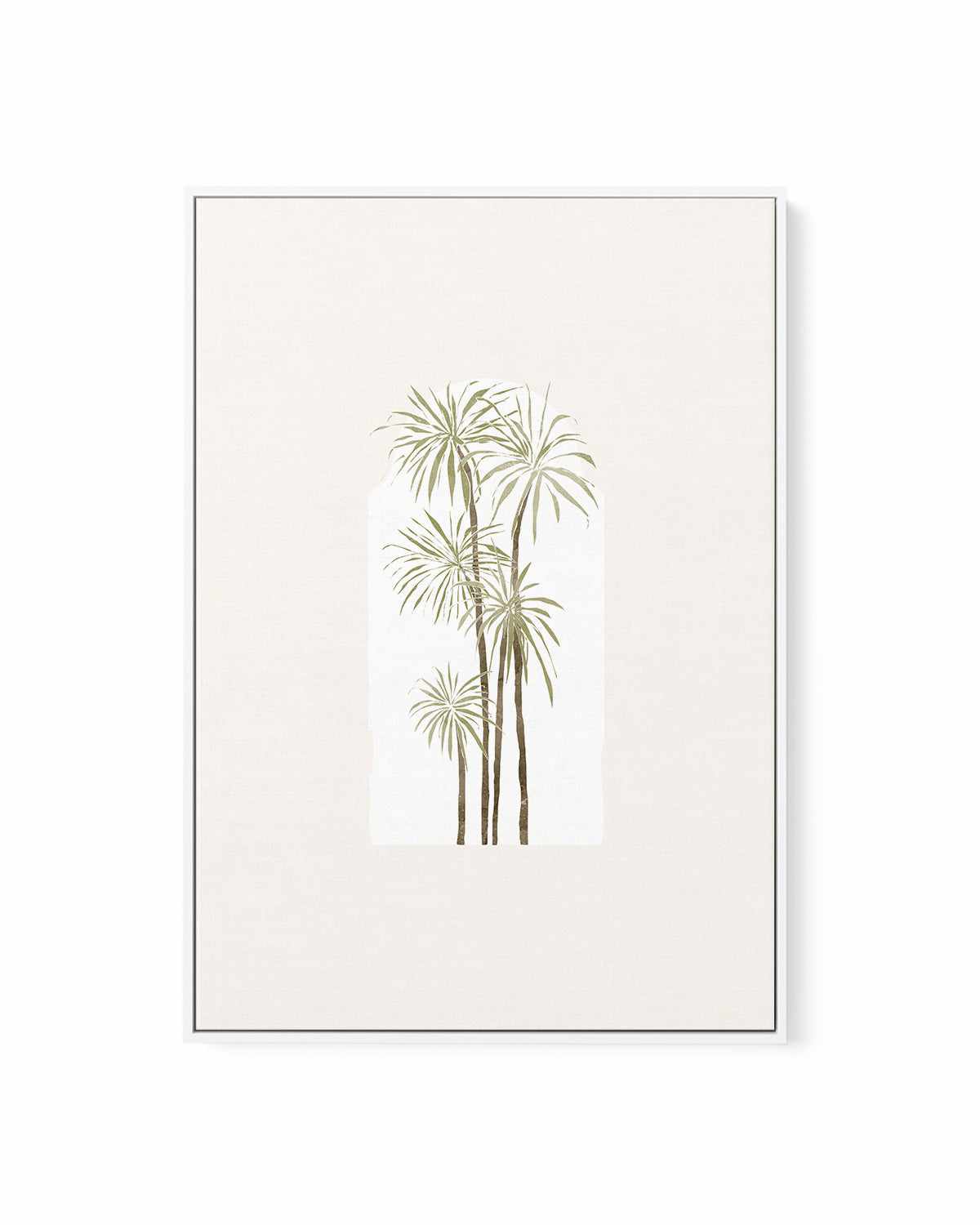 Tropical Window III by Yuyu Pont | Framed Canvas Art Print