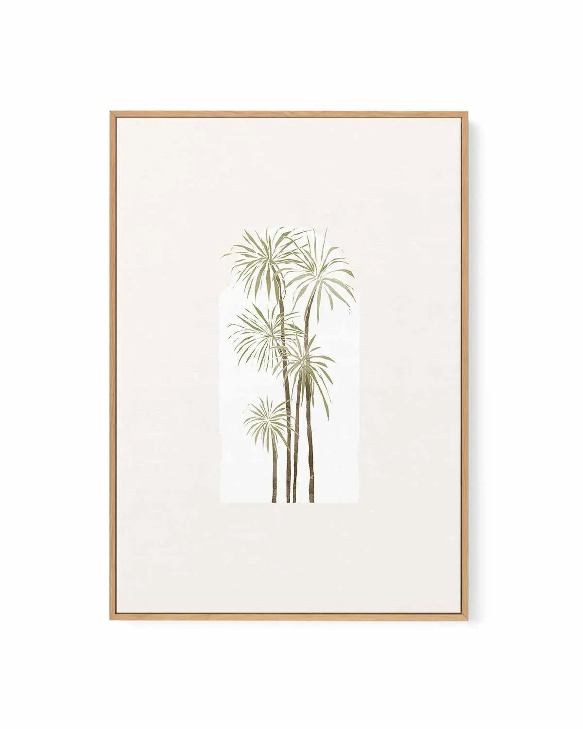 Tropical Window III by Yuyu Pont | Framed Canvas Art Print from Olive et Oriel where you can shop wallpaper and artworks online