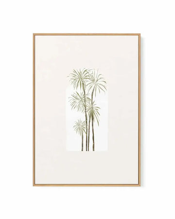 Tropical Window III by Yuyu Pont | Framed Canvas Art Print from Olive et Oriel where you can shop wallpaper and artworks online
