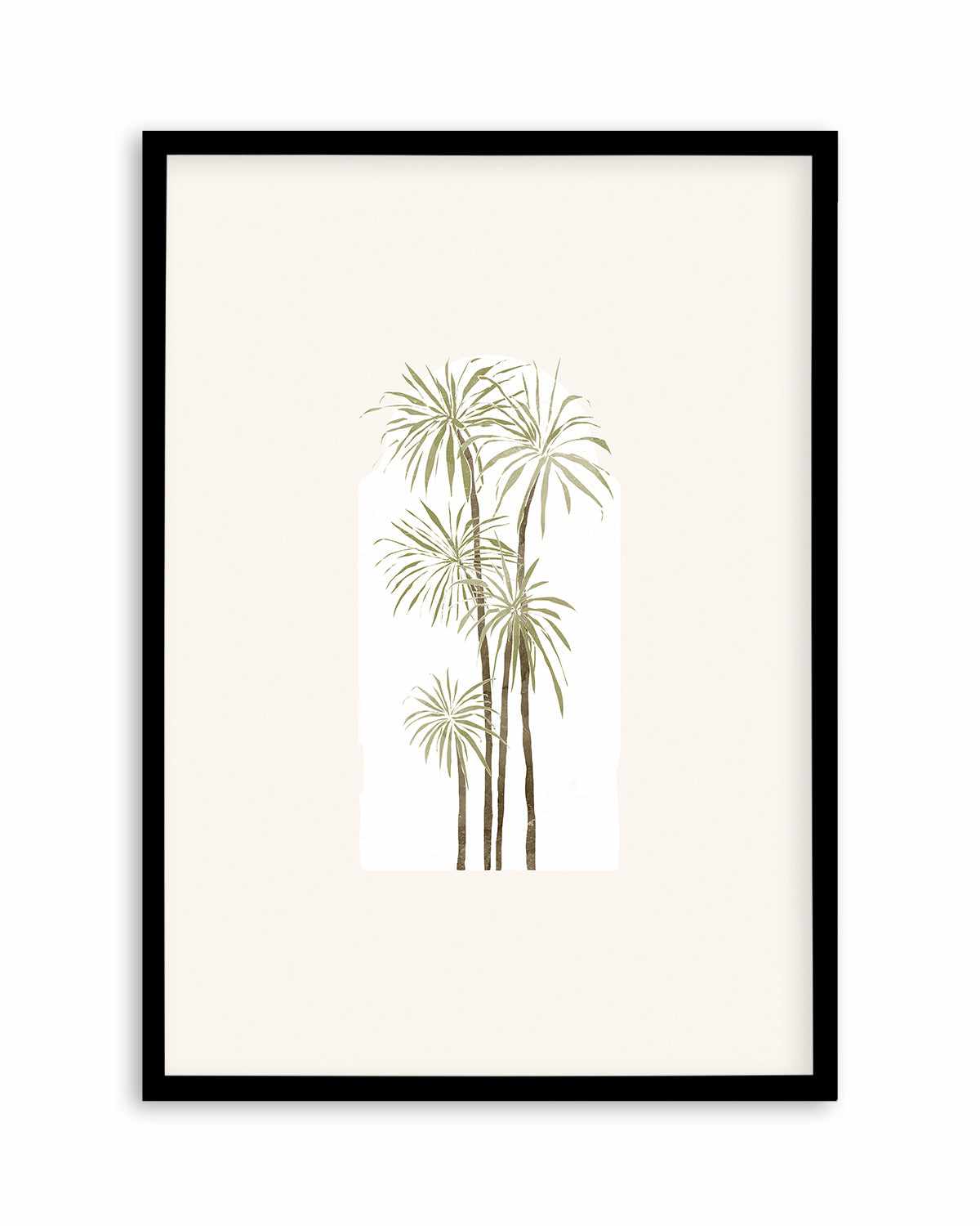 Tropical Window III by Yuyu Pont Art Print