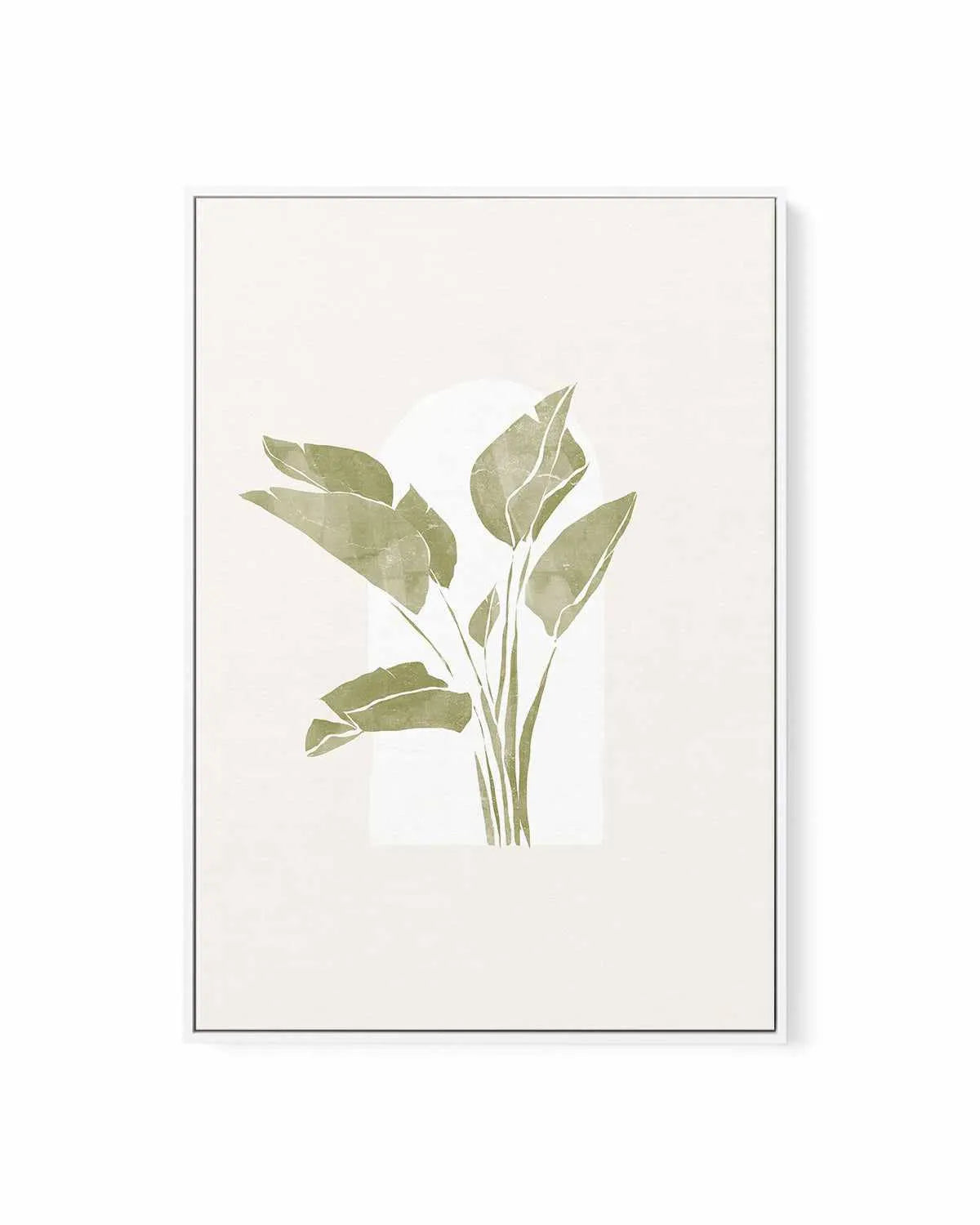 Tropical Window II by Yuyu Pont | Framed Canvas Art Print from Olive et Oriel where you can shop wallpaper and artworks online