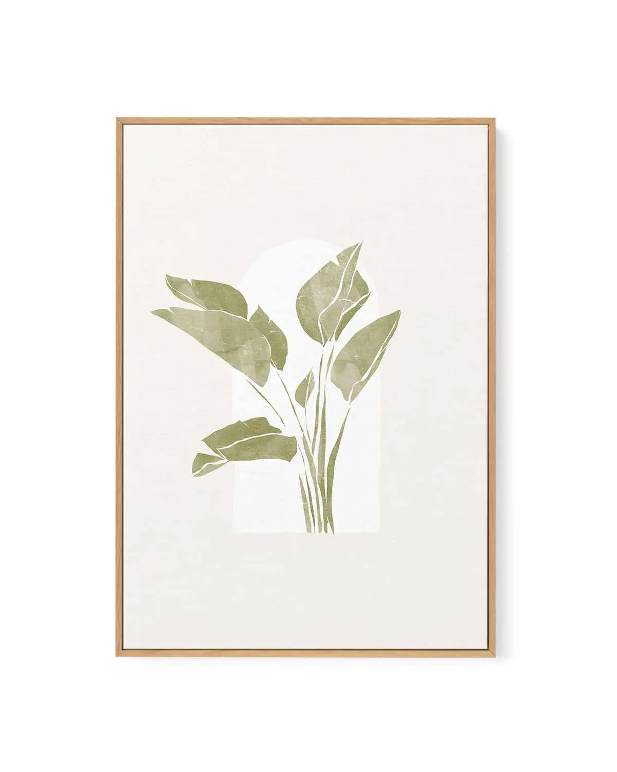 Tropical Window II by Yuyu Pont | Framed Canvas Art Print from Olive et Oriel where you can shop wallpaper and artworks online