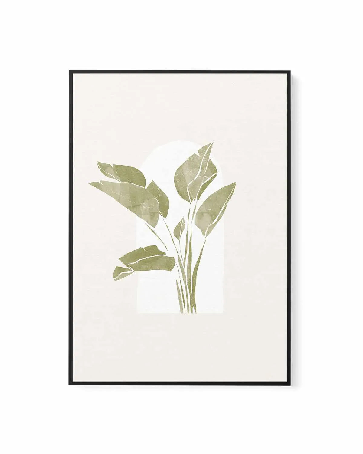 Tropical Window II by Yuyu Pont | Framed Canvas Art Print from Olive et Oriel where you can shop wallpaper and artworks online