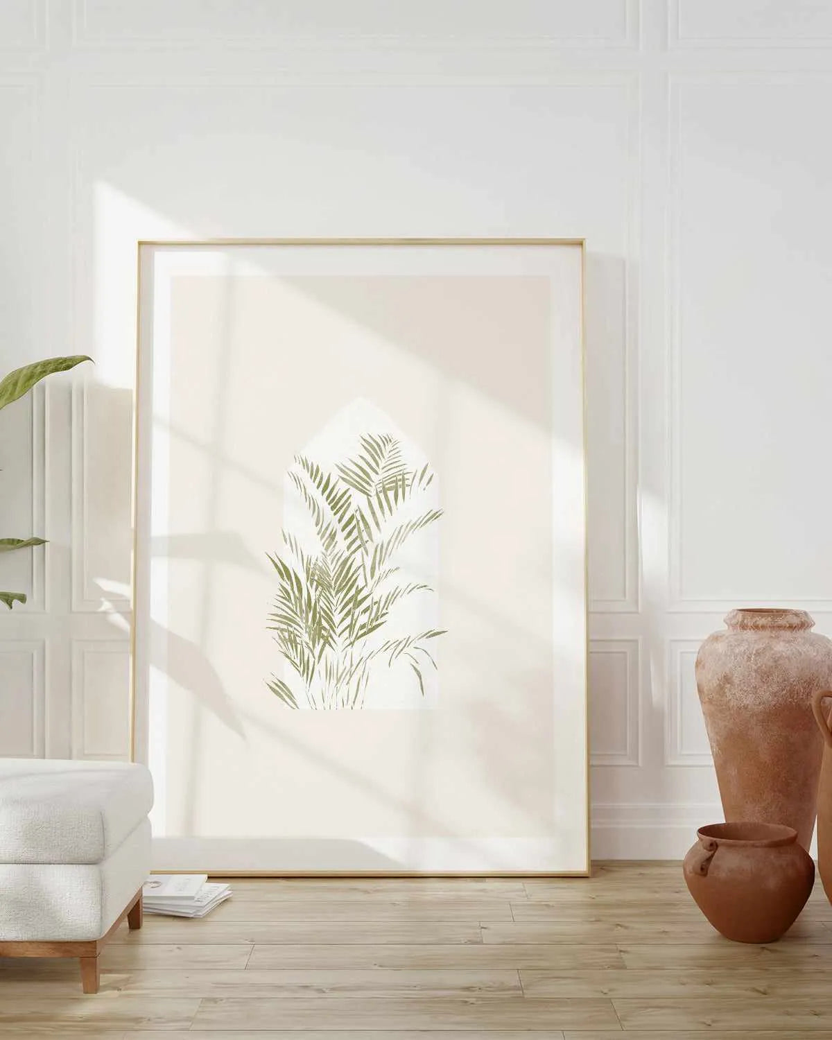 Tropical Window I by Yuyu Pont Art Print from Olive et Oriel where you can shop wallpaper and artworks online