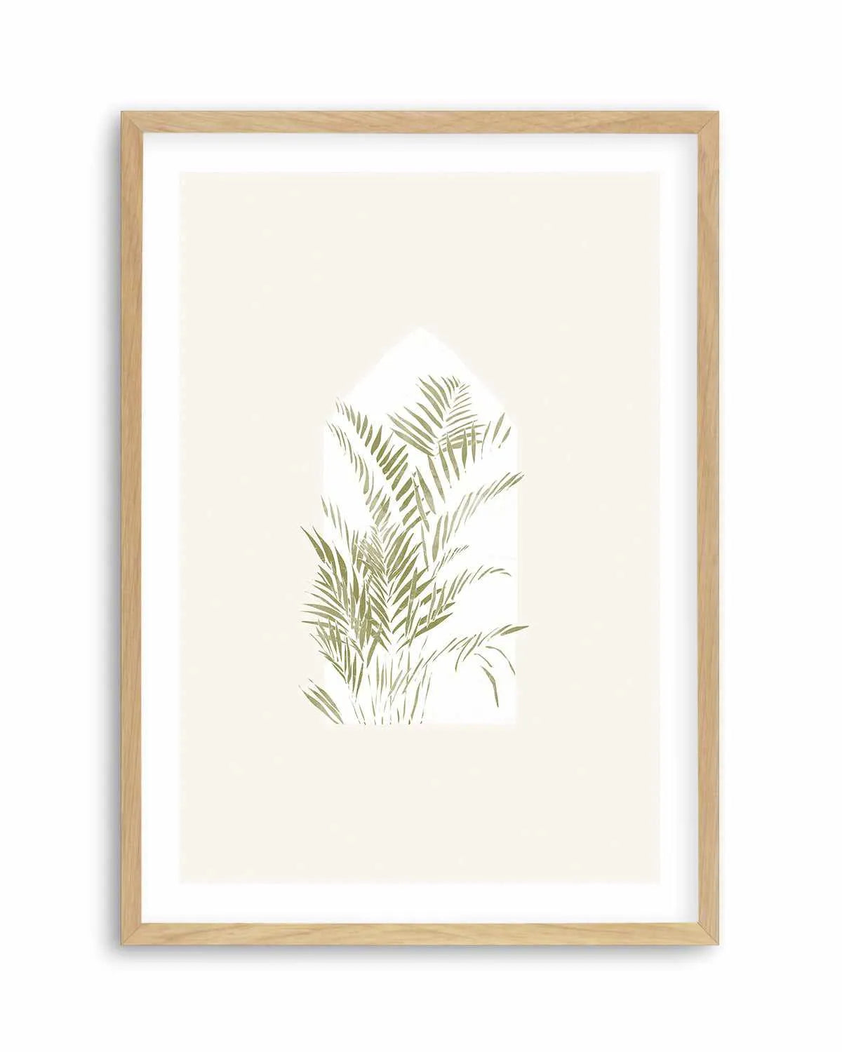 Tropical Window I by Yuyu Pont Art Print from Olive et Oriel where you can shop wallpaper and artworks online