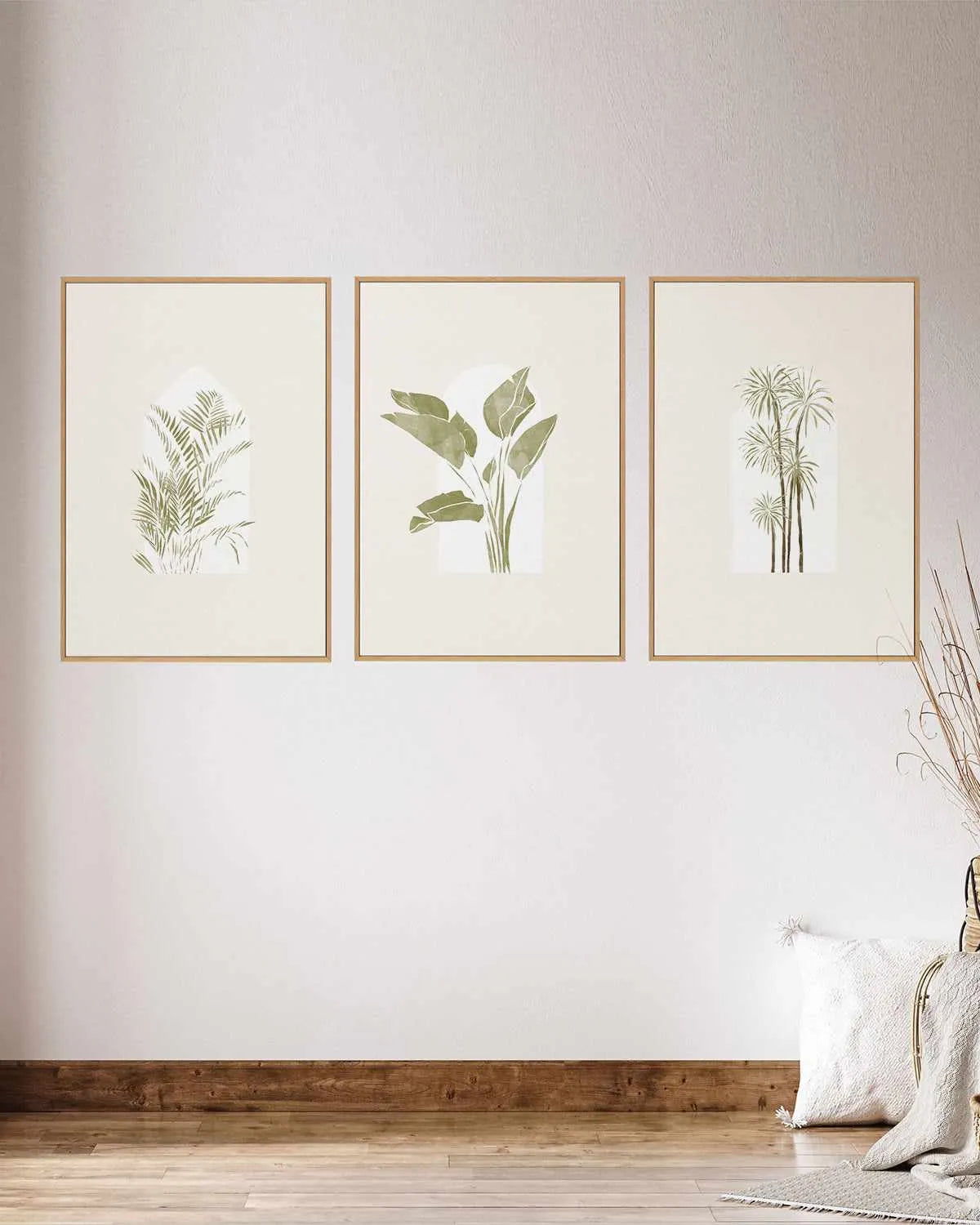 Tropical Window I by Yuyu Pont | Framed Canvas Art Print from Olive et Oriel where you can shop wallpaper and artworks online