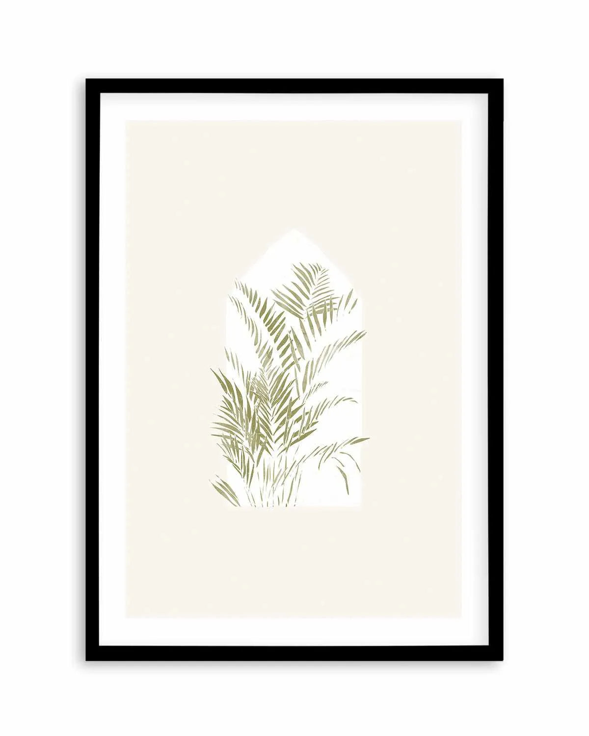 Tropical Window I by Yuyu Pont Art Print from Olive et Oriel where you can shop wallpaper and artworks online