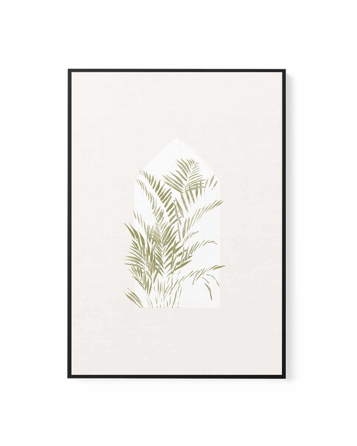 Tropical Window I by Yuyu Pont | Framed Canvas Art Print