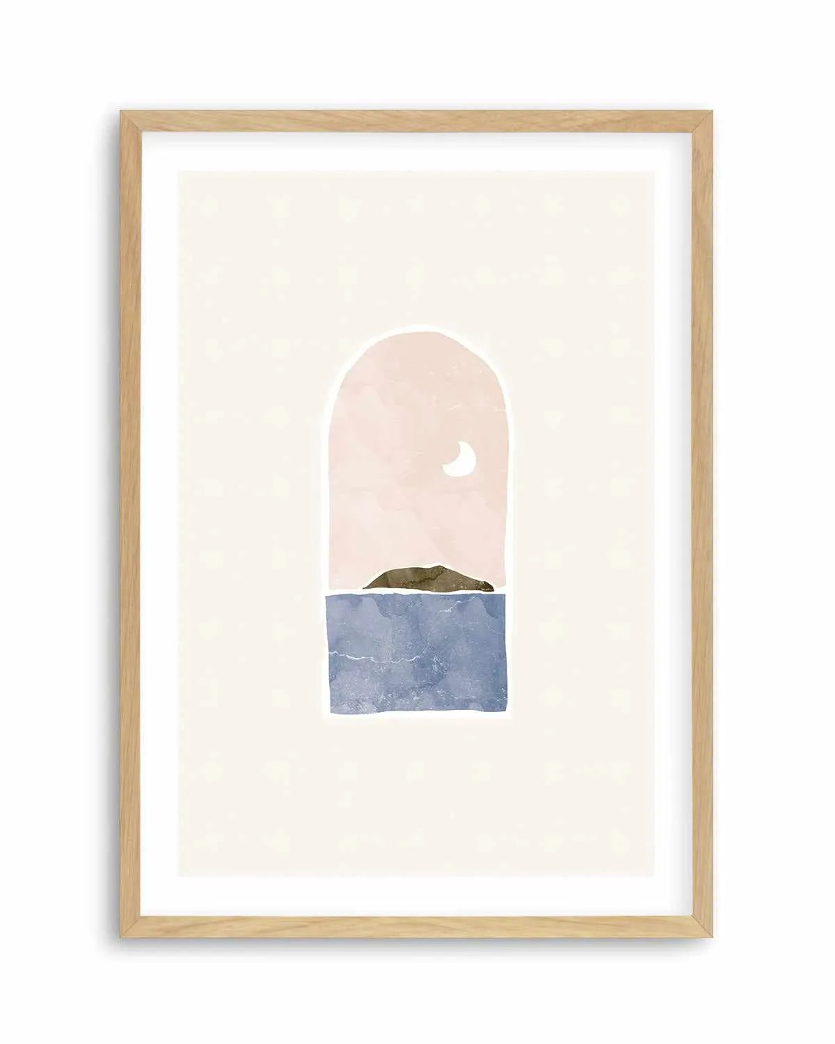 Tropical Window Landscape III by Yuyu Pont Art Print from Olive et Oriel where you can shop wallpaper and artworks online