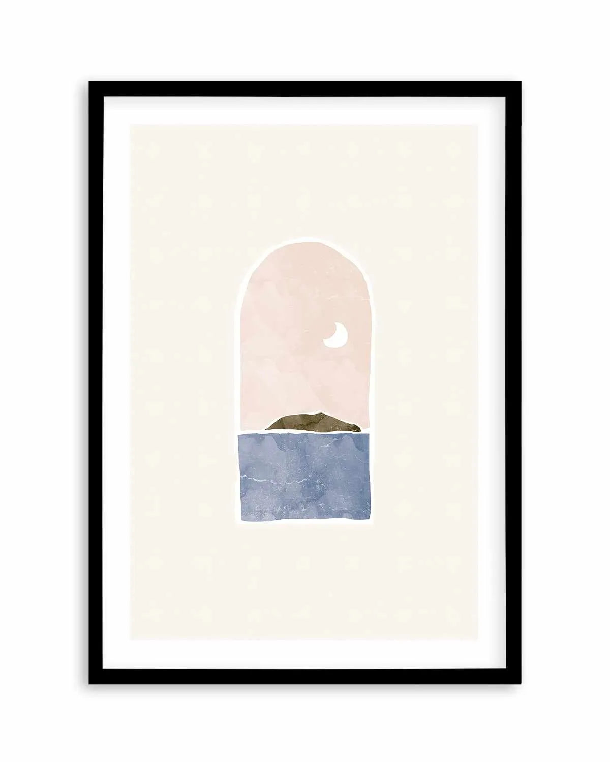 Tropical Window Landscape III by Yuyu Pont Art Print from Olive et Oriel where you can shop wallpaper and artworks online