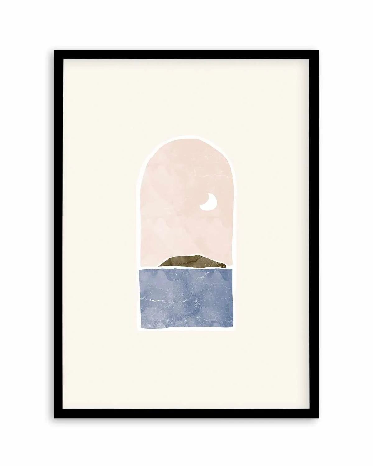 Tropical Window Landscape III by Yuyu Pont Art Print from Olive et Oriel where you can shop wallpaper and artworks online