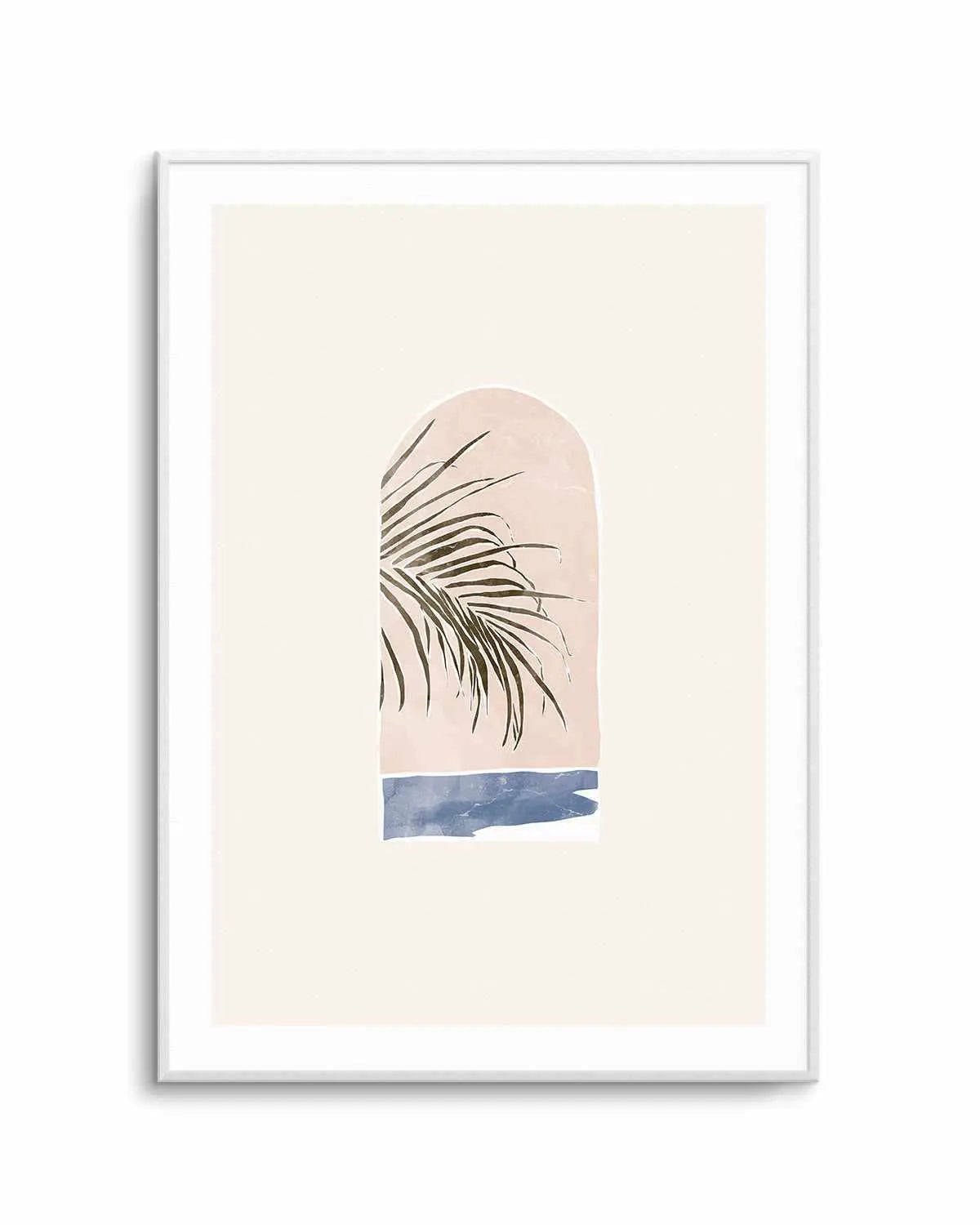Tropical Window Landscape II by Yuyu Pont Art Print from Olive et Oriel where you can shop wallpaper and artworks online