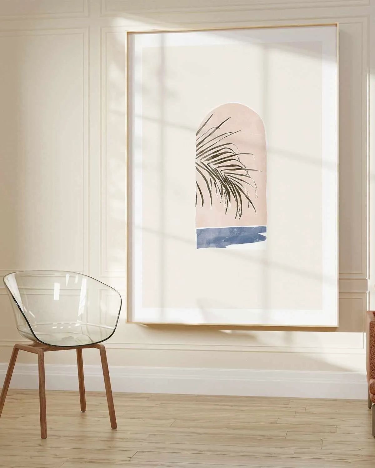 Tropical Window Landscape II by Yuyu Pont Art Print from Olive et Oriel where you can shop wallpaper and artworks online