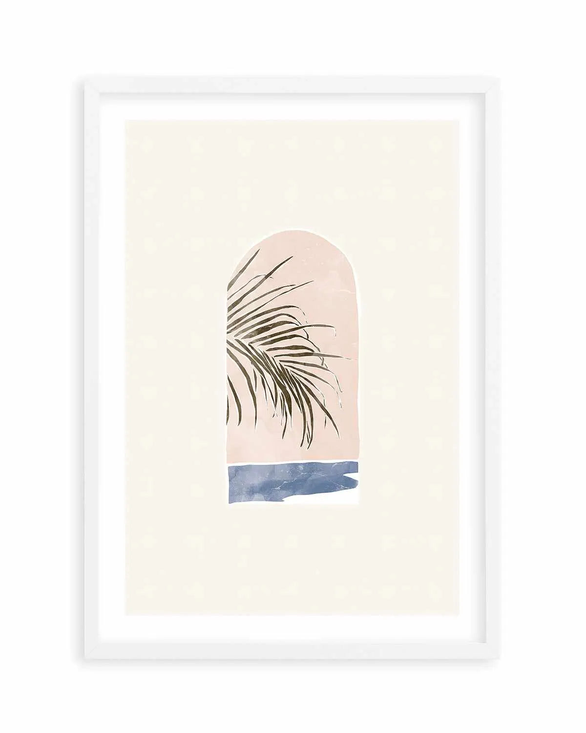 Tropical Window Landscape II by Yuyu Pont Art Print from Olive et Oriel where you can shop wallpaper and artworks online