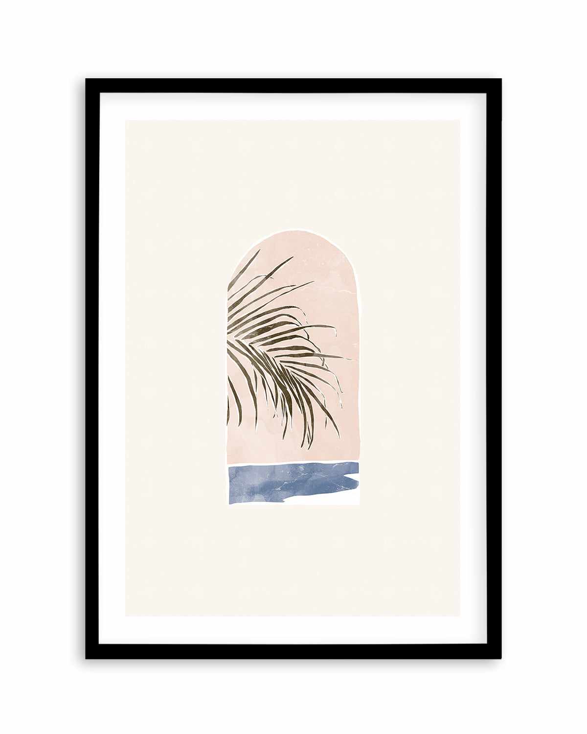 Tropical Window Landscape II by Yuyu Pont Art Print