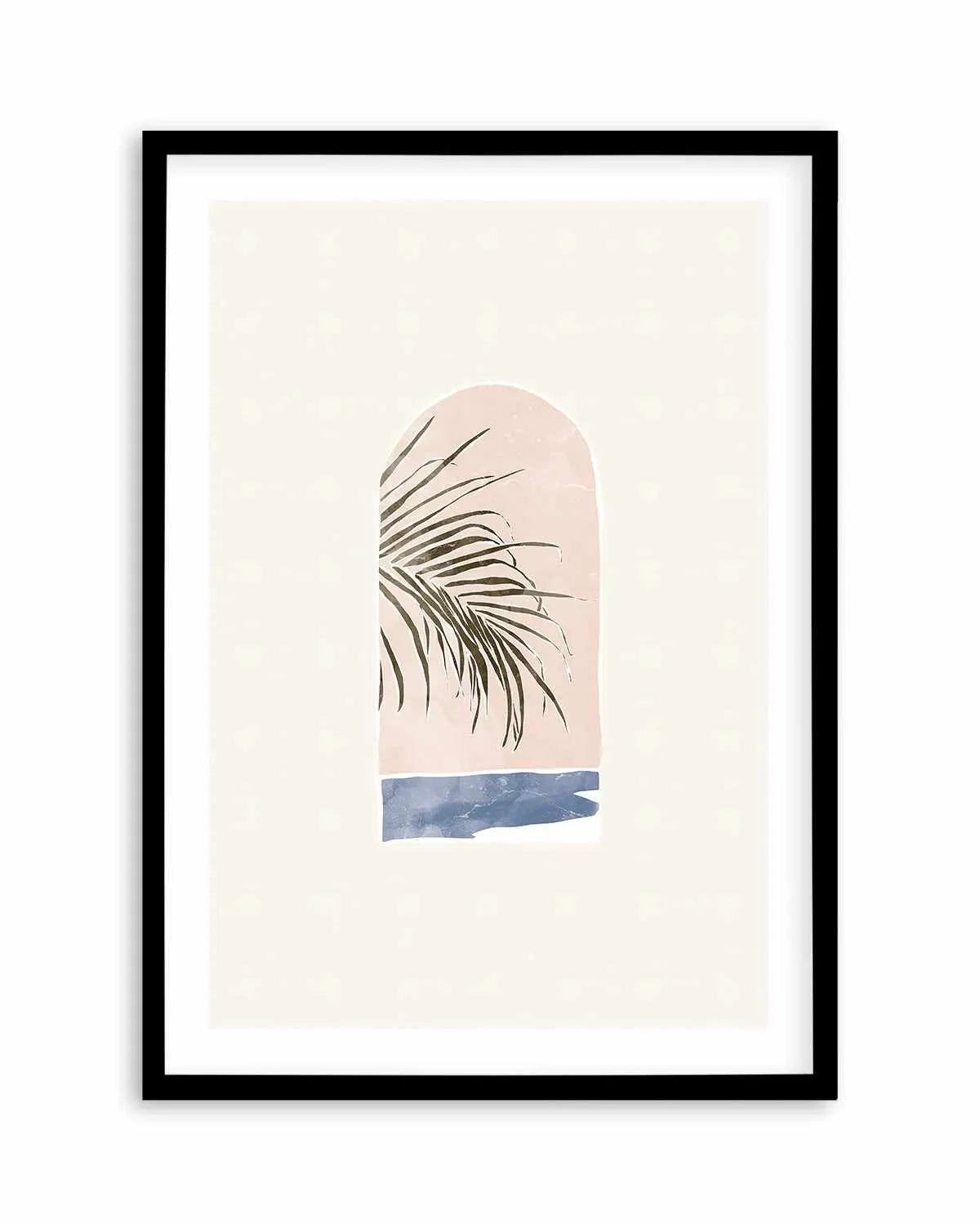 Tropical Window Landscape II by Yuyu Pont Art Print from Olive et Oriel where you can shop wallpaper and artworks online