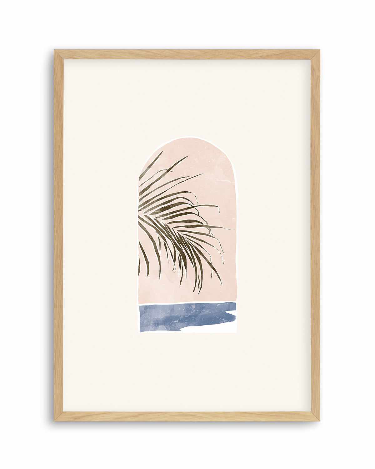 Tropical Window Landscape II by Yuyu Pont Art Print