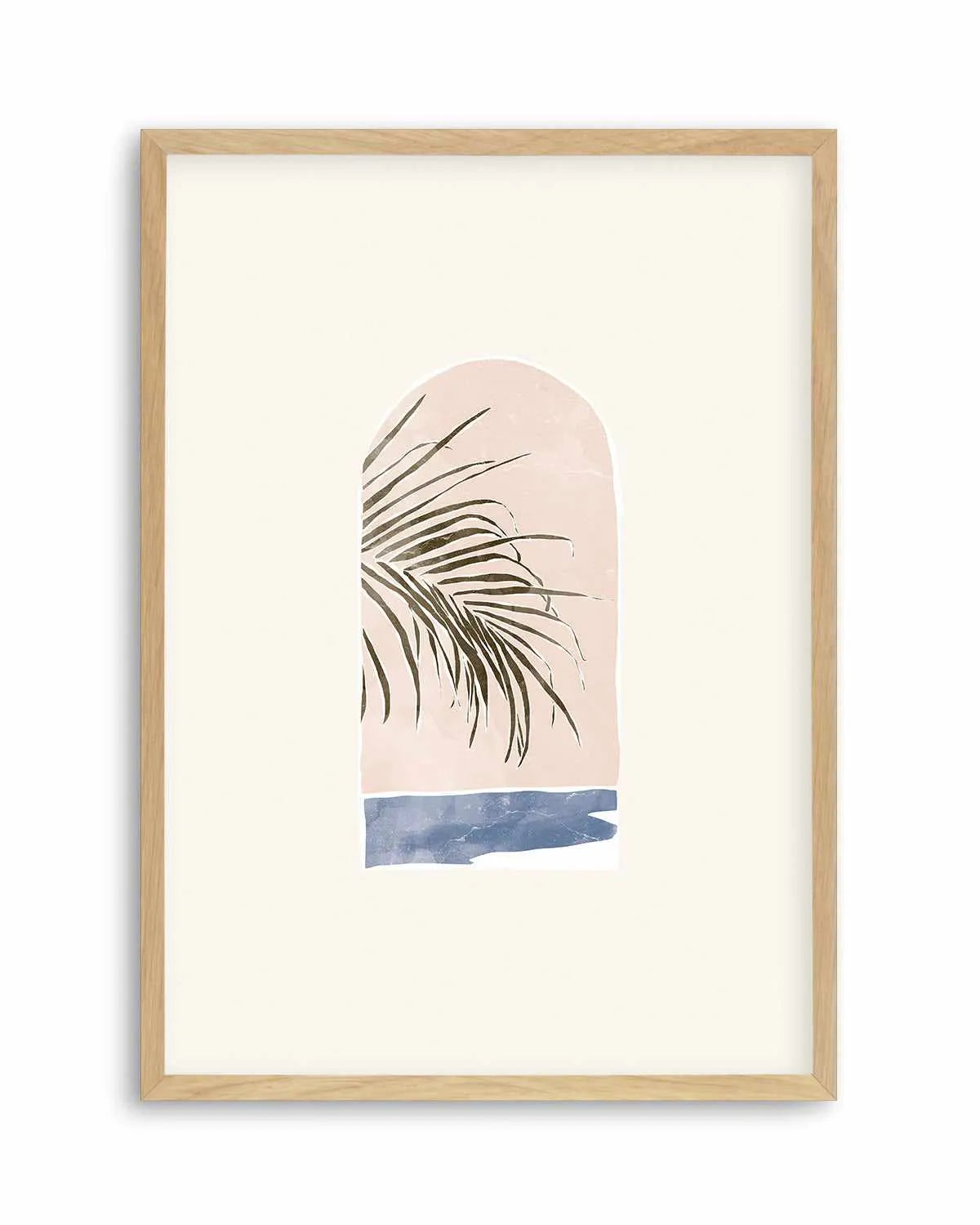 Tropical Window Landscape II by Yuyu Pont Art Print from Olive et Oriel where you can shop wallpaper and artworks online