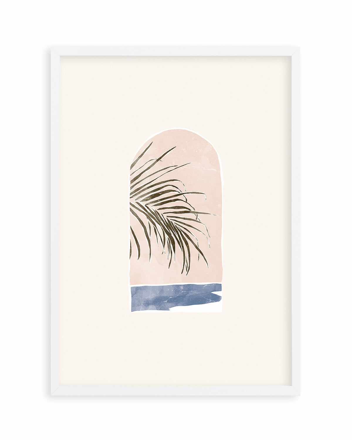 Tropical Window Landscape II by Yuyu Pont Art Print