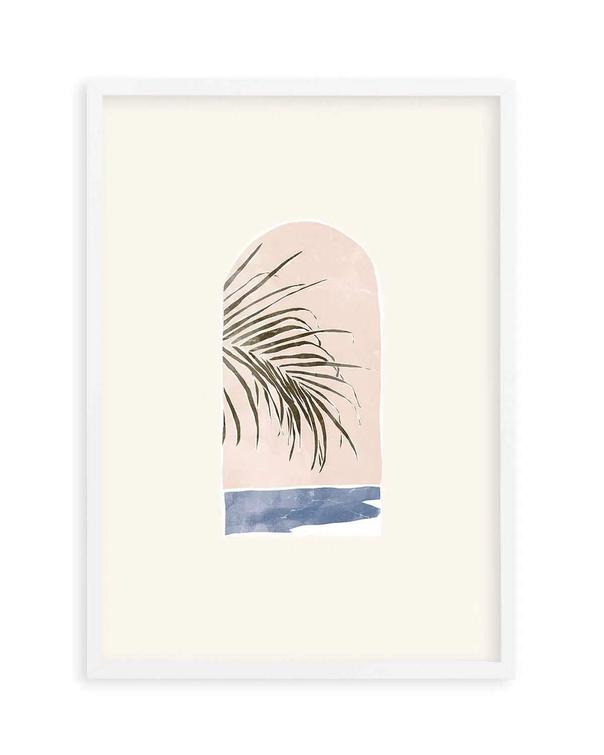 Tropical Window Landscape II by Yuyu Pont Art Print from Olive et Oriel where you can shop wallpaper and artworks online