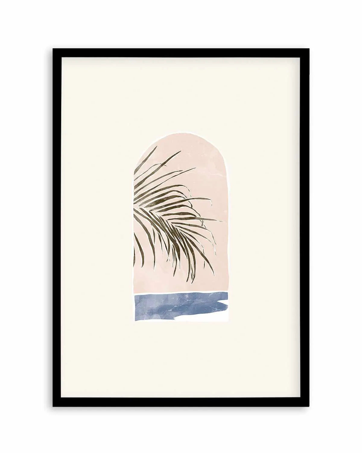 Tropical Window Landscape II by Yuyu Pont Art Print from Olive et Oriel where you can shop wallpaper and artworks online