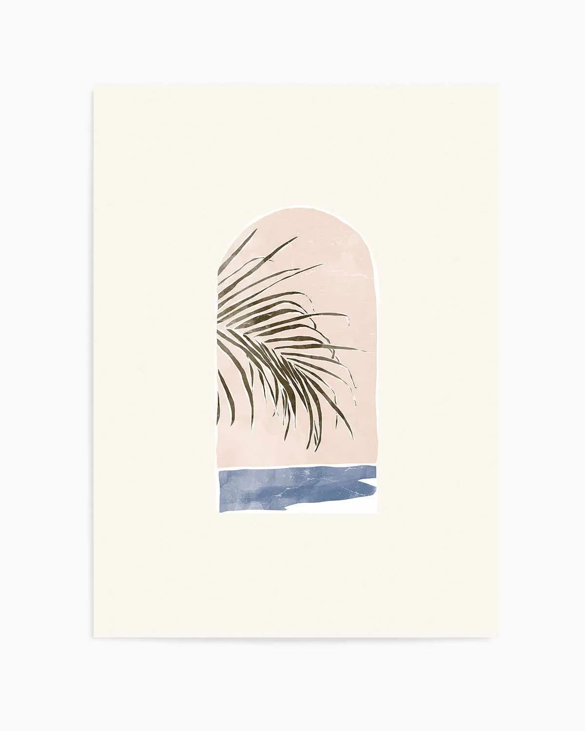 Tropical Window Landscape II by Yuyu Pont Art Print from Olive et Oriel where you can shop wallpaper and artworks online