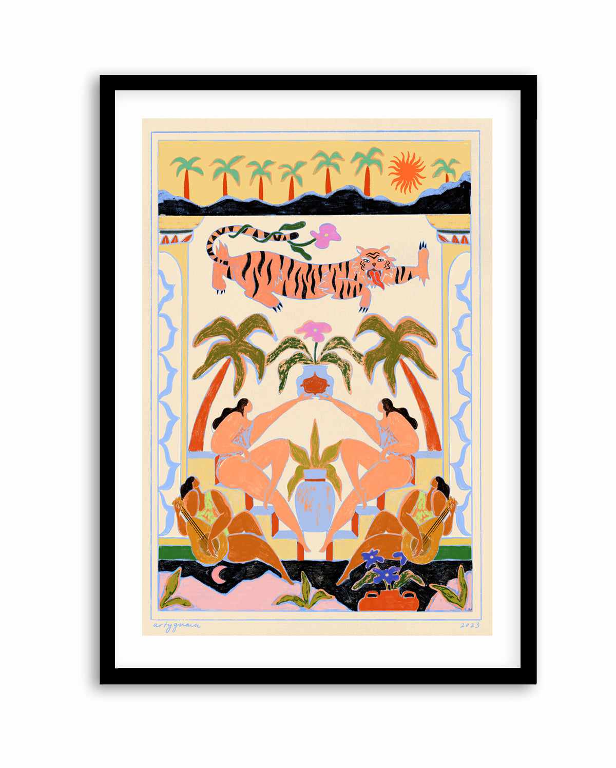 Tropicana by Arty Guava | Art Print