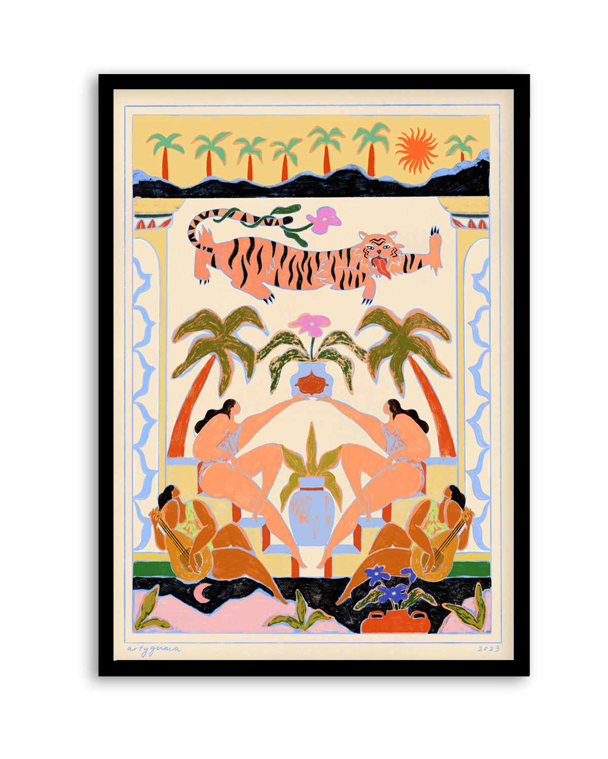 Tropicana by Arty Guava | Art Print