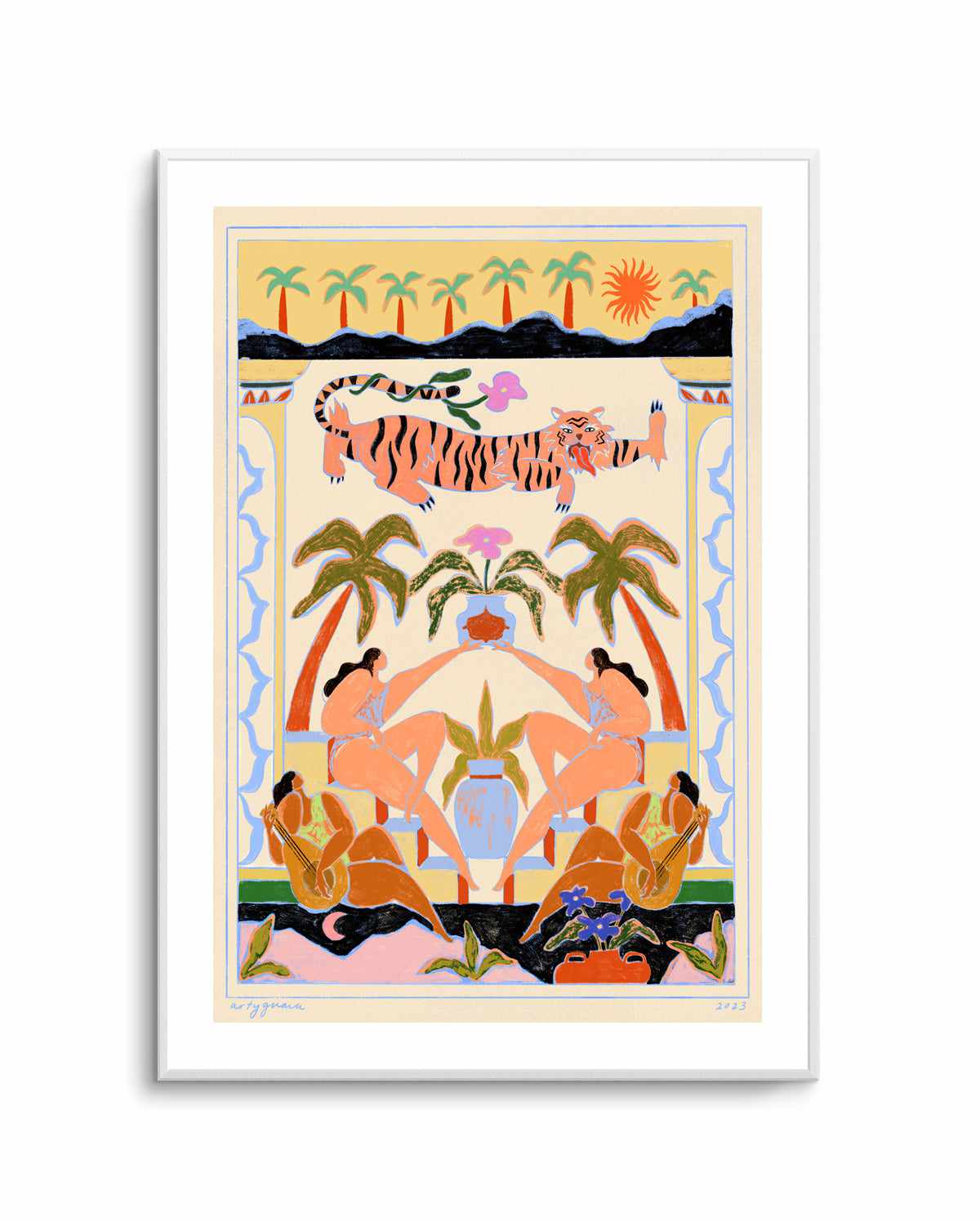 Tropicana by Arty Guava | Art Print