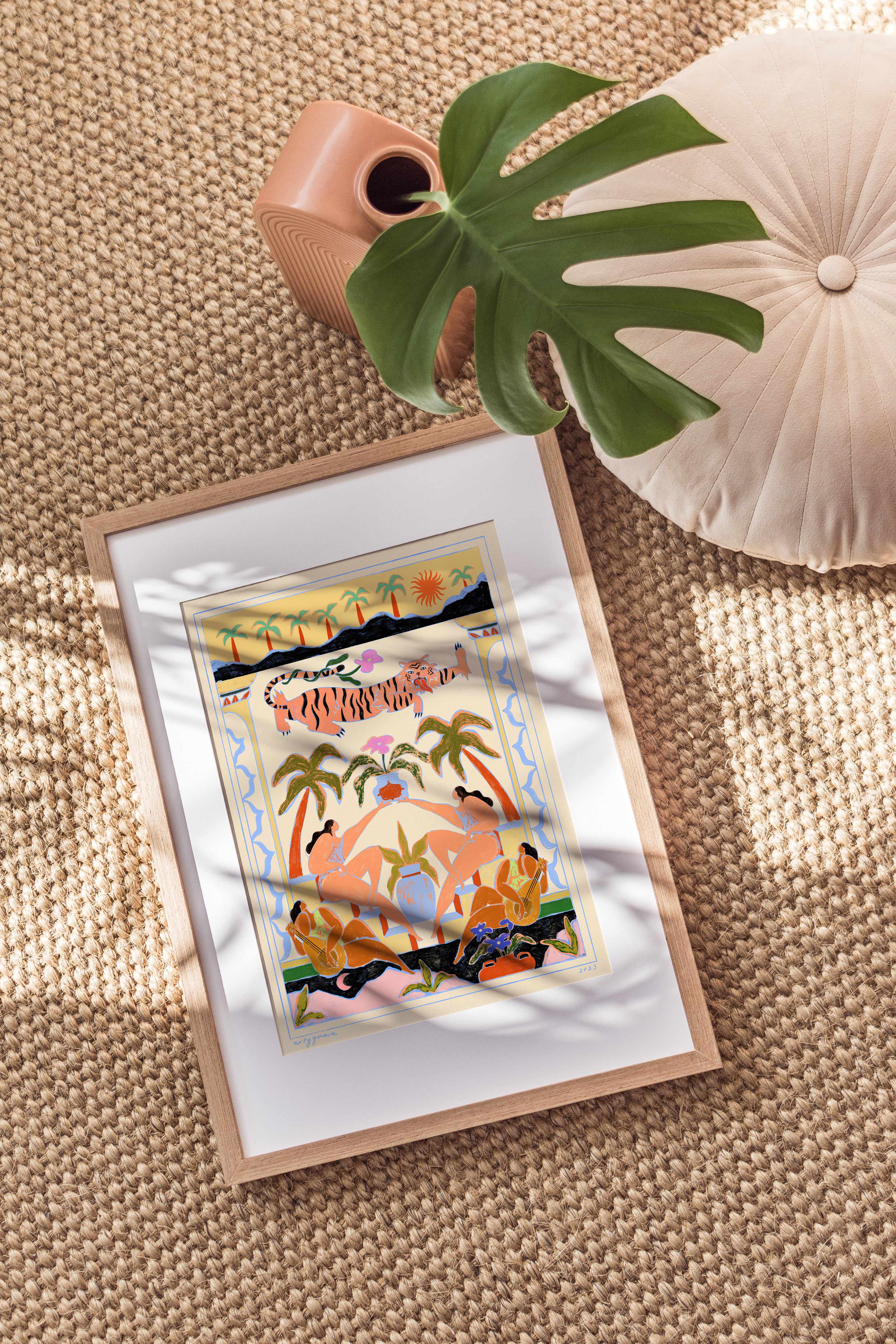 Tropicana by Arty Guava | Art Print