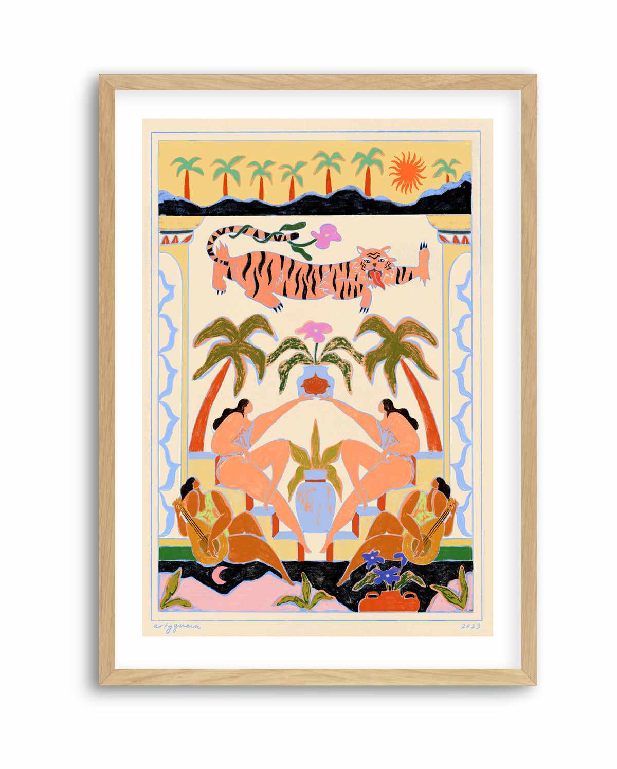 Tropicana by Arty Guava | Art Print