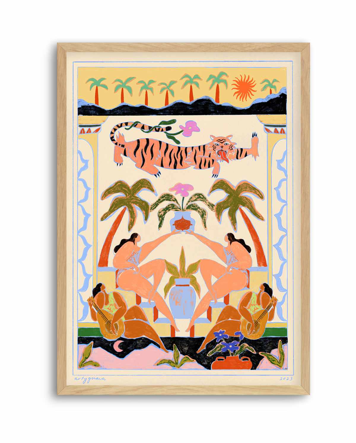 Tropicana by Arty Guava | Art Print