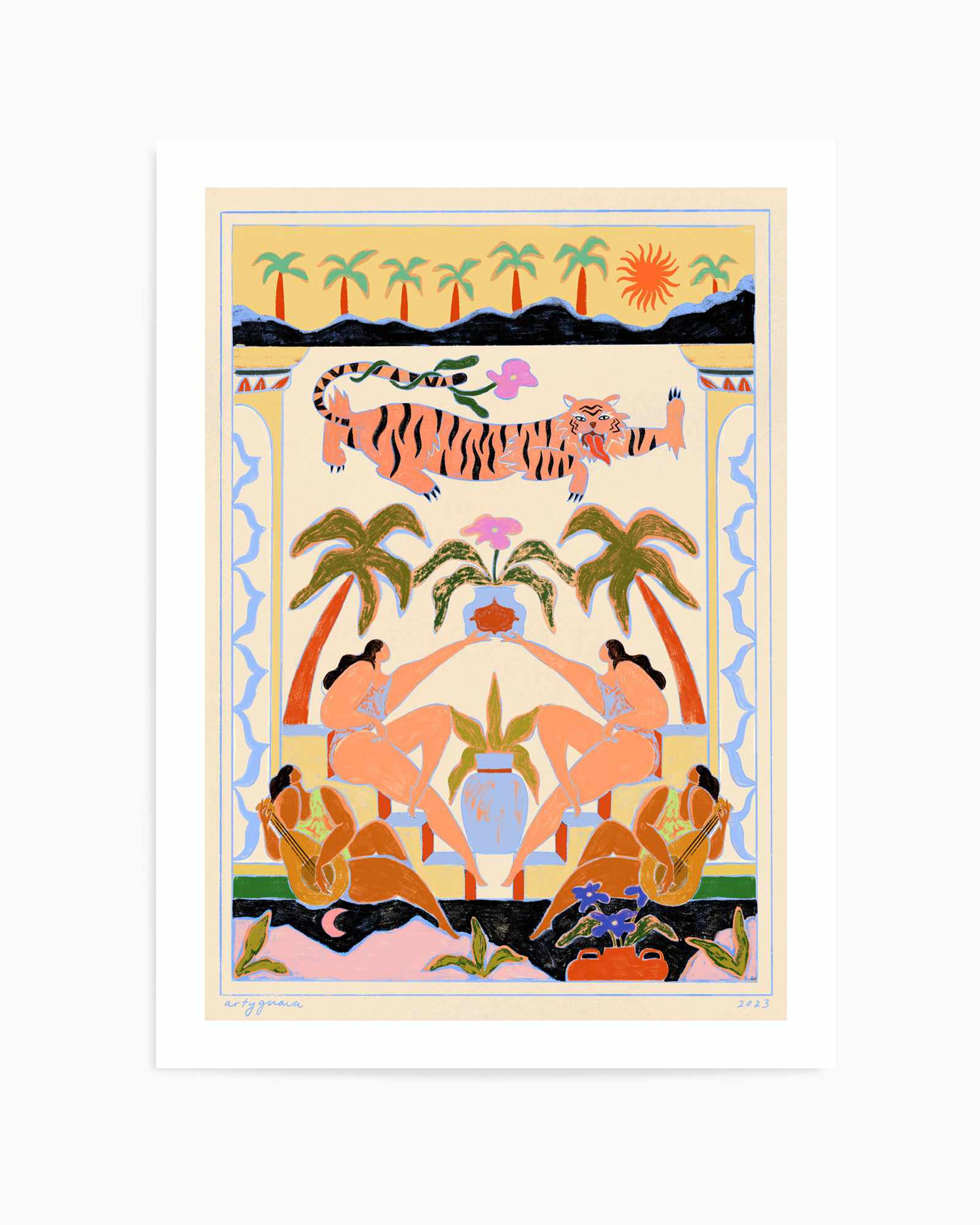 Tropicana by Arty Guava | Art Print